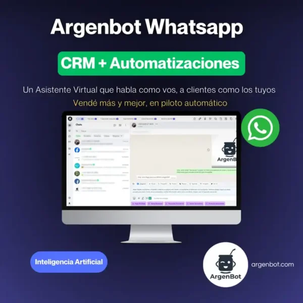 Argenbot Whatsapp (CRM + IA)